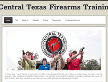 Tablet Screenshot of centraltexasfirearms.com